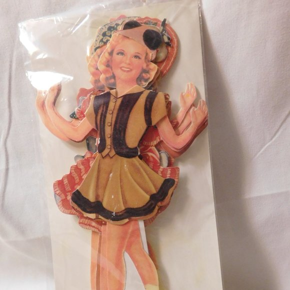 Sonja Henie Celebrity Paper Dolls 1992 B. Shackman Vintage - Picture 1 of 7